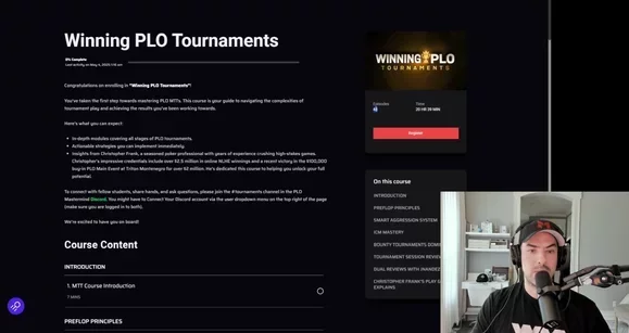 Vença torneios de Omaha: novo curso PLO Mastermind na loja GipsyTeam