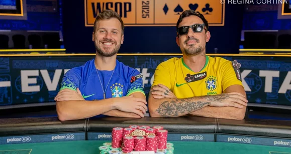 Kelvin Kerber e Peter Patrício garantem título para o Brasil no Tag Team da WSOP 2025
