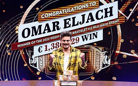 Últimos nove campeões da WSOPE são conhecidos; sueco Omar Eljach vence o Main Event