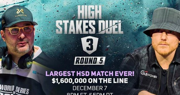 Jason Koon e Phil Hellmuth se enfrentam no High Stakes Duel amanhã