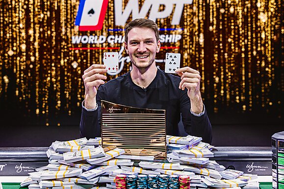 Eliot Hudon vence WPT Championship e leva $4,1 milhões, o maior prêmio da história do torneio