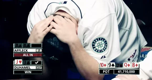 "Neste verão, me perguntaram todos os dias", Matt Affleck, 15 anos após a bad beat