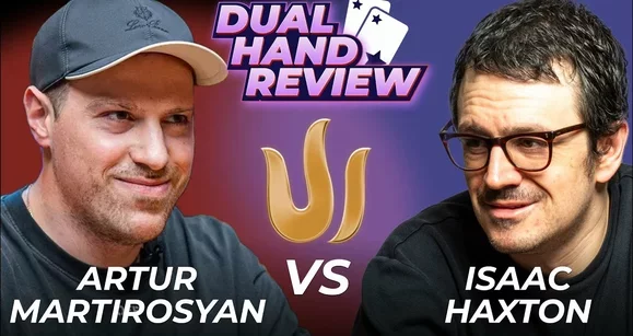 Haxton: "O prazer com essa mão, sem dúvida, foi acima da média"