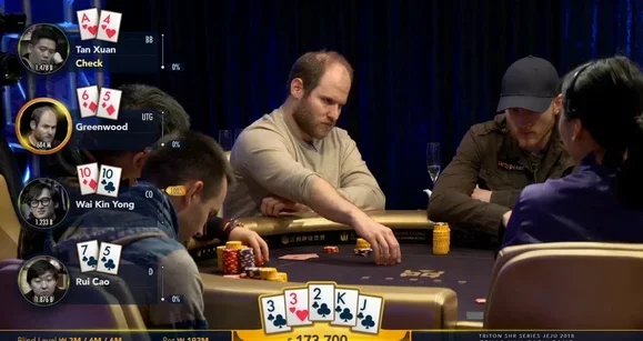 "Bilhões na mesa, e eu com 6-high!", Sam Greenwood analisa seu blefe mais caro