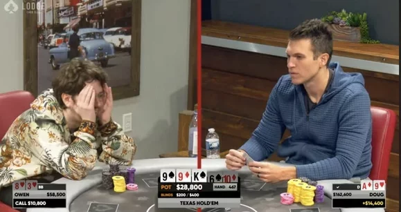 Vitória com a combinação “19”, sequência de dama a três e outros erros bizarros no poker