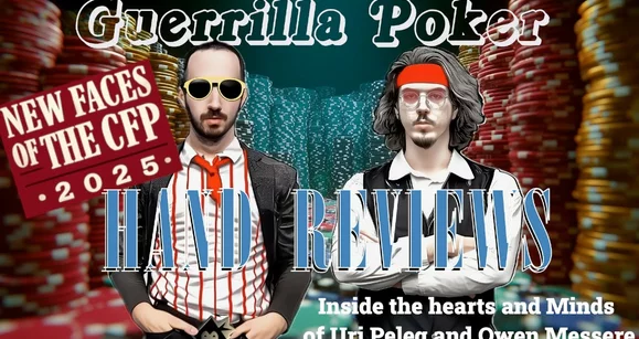 "Pr0digy" e Uri Peleg a analisam mãos de Hold’em