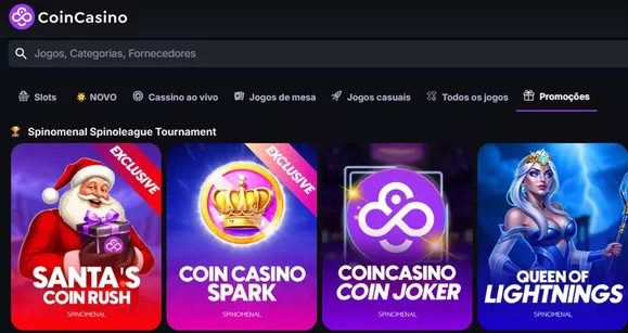 CoinCasino, o cassino do CoinPoker
