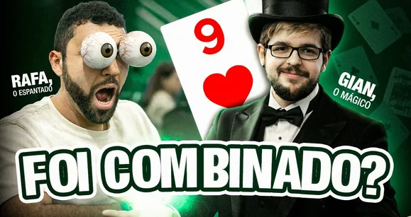 Ele de novo: mágica no BSOP