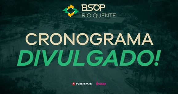 BSOP retoma etapa em Rio Quente com programação extensa e torneios para diferentes perfis
