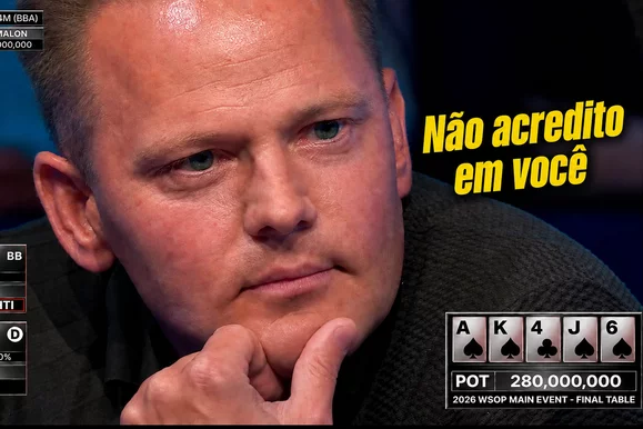 Call de Saaskilahti no Main Event da WSOP gera polêmica; veja análise da mão