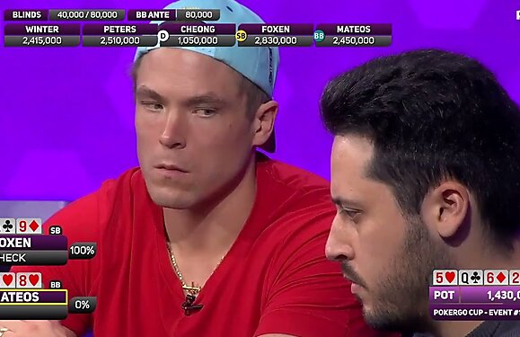 Adrián Mateos, Alex Foxen e o inexplicável call de A-high