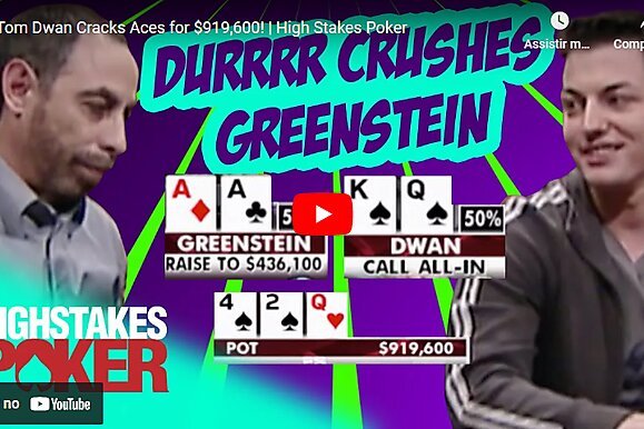 Mãos Históricas XVI: Um erro de cálculo que rendeu uma fortuna a Tom Dwan