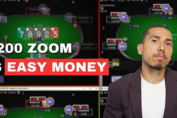 Jogando e explicando: Saulo Costa nas mesas $200 Zoom do PokerStars