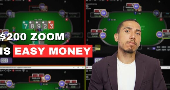 Jogando e explicando: Saulo Costa nas mesas $200 Zoom do PokerStars