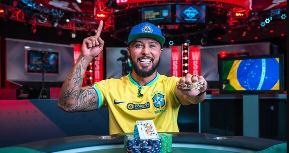 Com direito a "ramirada", Rafael Reis conquista primeiro bracelete do Brasil na WSOP 2023