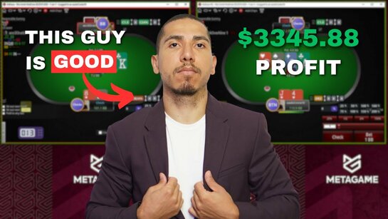 Jogando e explicando: Saulo Costa joga heads-up ZOOM na 5/10 do PokerStars