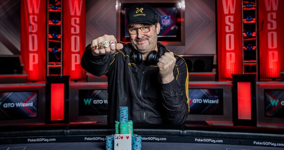 Phil Hellmuth ganha 17º bracelete da WSOP