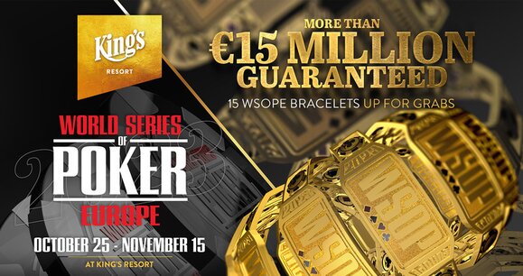 World Series of Poker lança calendário da versão europeia 2023