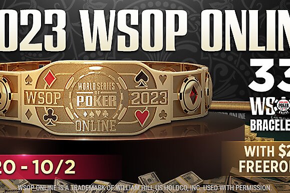 GGPoker anuncia WSOP Online 2023
