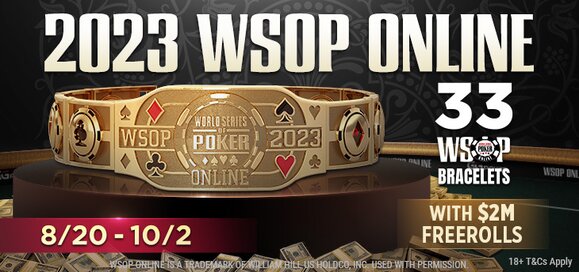 GGPoker anuncia WSOP Online 2023