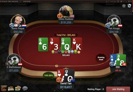 Mesas de high stakes