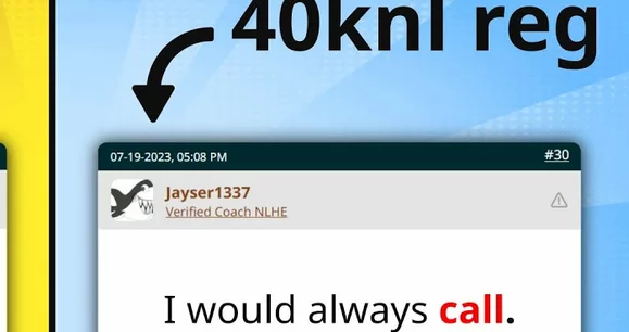 Dificuldades com AQ pré-flop: Jayser1337 e outros regulares discutem mão de NL100