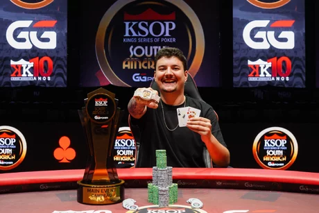 Mineiro Bernardo Sette ganha R$ 2 milhões ao cravar o KSOP GGPoker South America