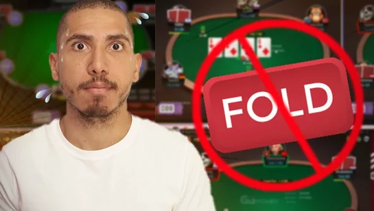 O que acontece se o botão de “fold” do brasileiro for retirado?