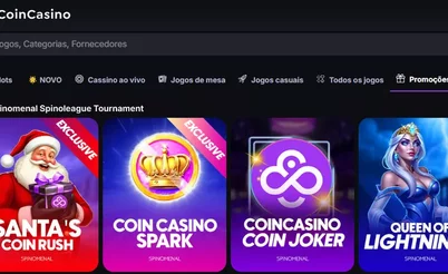 CoinCasino, o cassino do CoinPoker