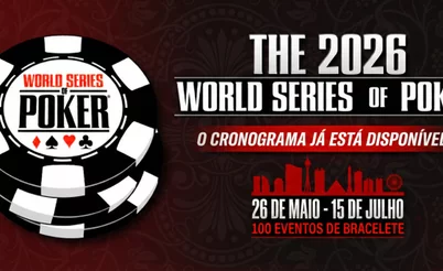 100 braceletes em disputa: WSOP 2026 divulga calendário completo