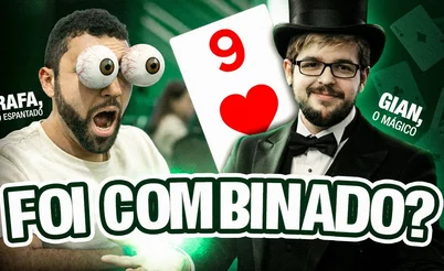Ele de novo: mágica no BSOP