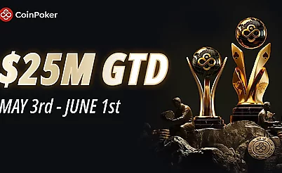 CoinPoker lança série World Poker Masters com $25 milhões garantidos