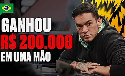 FNX, ex-astro do Counter-Strike, mandando bala no poker