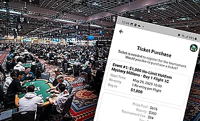 Guia de inscrição e buy-In da WSOP 2026: online e presencial