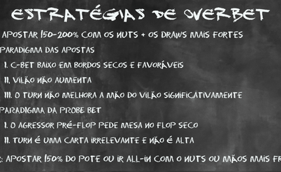 GTO para Iniciantes: Overbets