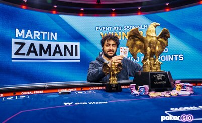 Polêmico Martin Zamani conquista torneio de $50.000 do US Poker Open e leva também o título da etapa