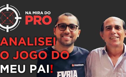 Na Mira do Pro, Rafael Moraes analisa torneio jogado pelo próprio pai