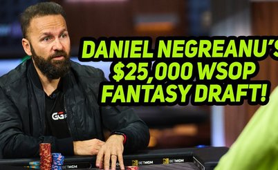 Idealizado por Negreanu, Fantasy Draft de $25 mil da WSOP tem dois brasileiros selecionados