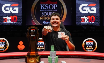 Mineiro Bernardo Sette ganha R$ 2 milhões ao cravar o KSOP GGPoker South America