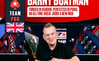 Aos 68 anos, Barny Boatman é apresentado como embaixador do PokerStars