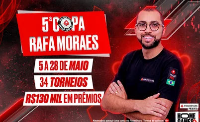 Com mais de R$ 130 mil em prêmios, 5ª Copa Rafa Moraes começa neste domingo