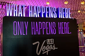 O que acontece em Vegas... só acontece em Vegas