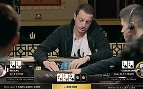 Triton cash: Tom Dwan joga pote gigante com 72o