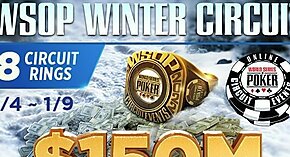 WSOP Circuit Online e freerolls para o Ano Novo: as novidades das salas de poker