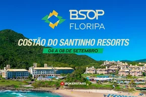 BSOP Floripa 2026: datas, cronograma e principais torneios da etapa no Costão do Santinho