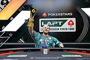 De ponta a ponta, Anthony Barranqueiros vence o Main Event do LAPT Rio; últimos quatro campeões da série também são conhecidos