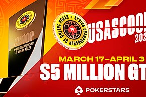 PokerStars Spring Championship of Online Poker, o SCOOP, retorna aos EUA com o maior garantido da história da série
