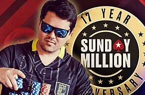 Brasileiro Ricardo Nagamoto vence o Sunday Million de Aniversário no PokerStars e leva $1 milhão