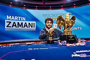 Polêmico Martin Zamani conquista torneio de $50.000 do US Poker Open e leva também o título da etapa