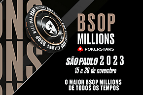 Dos mil à chuva de recordes: relembre marcas importantes do BSOP Millions